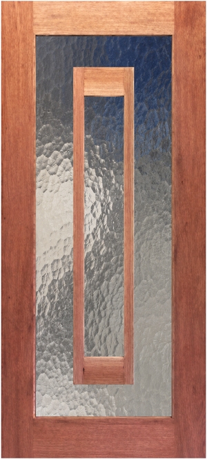 OD4 Modren Entrance Door - Toughened Glass