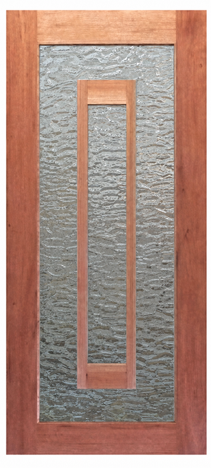 OD4 Modren External Door - Toughened Glass