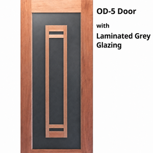 OD5 Modren Entrance Door - Laminated Glass