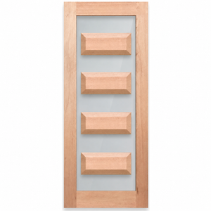 OD6 Modren Internal Door - Clear Glass