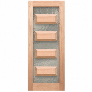 OD6 Modren Internal Door - Toughened Glass