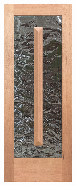 OD7 Modren External Door - Toughened Glass