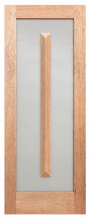 OD7 Modren Entrance Door - Decorative Glass