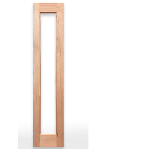 Oxford 2P1G Modern SL Entrance Door - Unglazed
