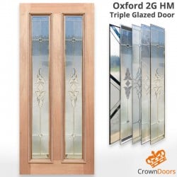 TQ Oxford Triple Glazed Solid Timber Internal Door - Unglazed