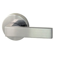 Nidus Lonsdale Round Dummy Lever (each) Visual Brushed Nickel