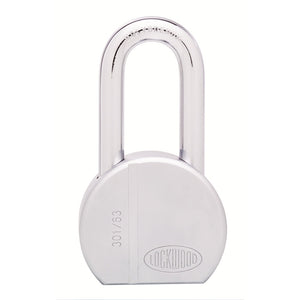 301 63MM STEEL BODY PADLOCK 48MM MOLY STEEL 11MM DIAMETER SHACKLE NDP