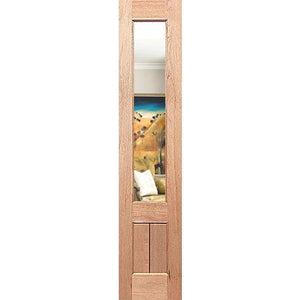 Paddington 1G-VGroove SL Entrance Door - Clear Glass