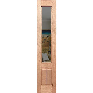 Paddington 1G-VGroove SL Entrance Door - Laminated Glass