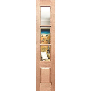 BAL19 Paddington 6L SL Entrance Door - Toughened Glass