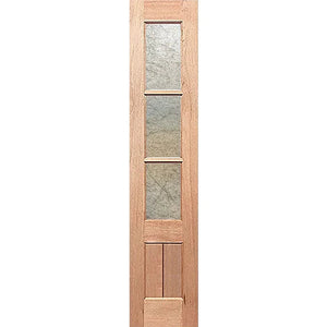 Paddington 3L-VGroove SL Entrance Door - Decorative Glass