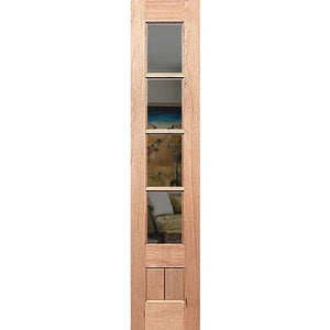 Paddington 8L-VGroove SL Entrance Door - Laminated Glass
