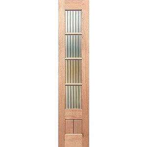 Paddington 8L-VGroove SL Internal Door - Decorative Glass