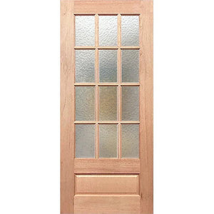 Paddington 12L Entrance Door - Decorative Glass
