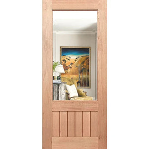 Paddington 1G-VGroove Internal Door - Clear Glass