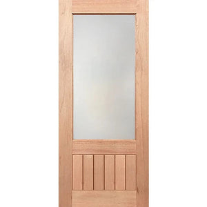 Paddington 1G-VGroove Internal Door - Decorative Glass