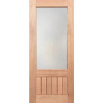 Soft light entryway with secure glass