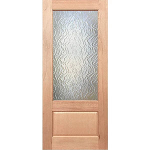 Paddington 1G Internal Door - Toughened Glass