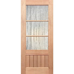 Subtle Seadrift finish enhances the VGroove triple-panel door