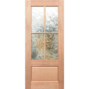 Paddington 4L-1 External Door - Decorative Glass