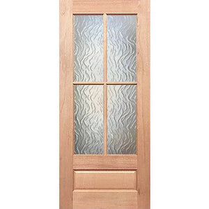 Paddington 4L-2 External Door - Decorative Glass
