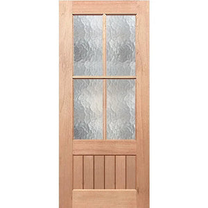 Paddington 4L-VGroove External - Decorative Glass