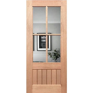 Paddington 4L-VGroove Entrance Door - Mirror Tint