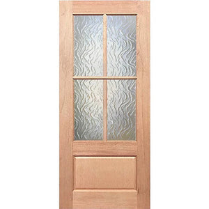 BAL12.5 Paddington 4L External Door - Decorative Glass