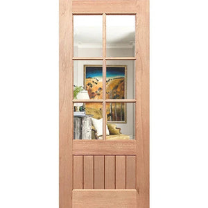 Paddington 6L-VGroove Internal Door - Clear Glass