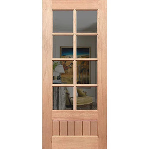Paddington 8L-VGroove Internal Door - Laminated Glass