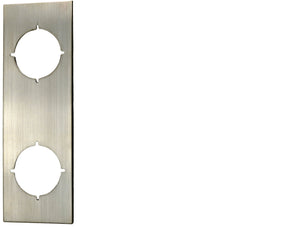 Nidus Lonsdale Square Trim Plate (each) Visual Chrome