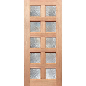 Regal 10G Entrance Door - Decorative Glass Options
