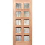 Regal 10G  elegant 10-lite door with textured panels