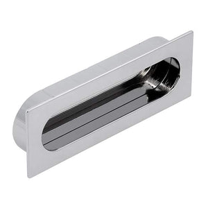 Pair of tweezers with black handles on a white background