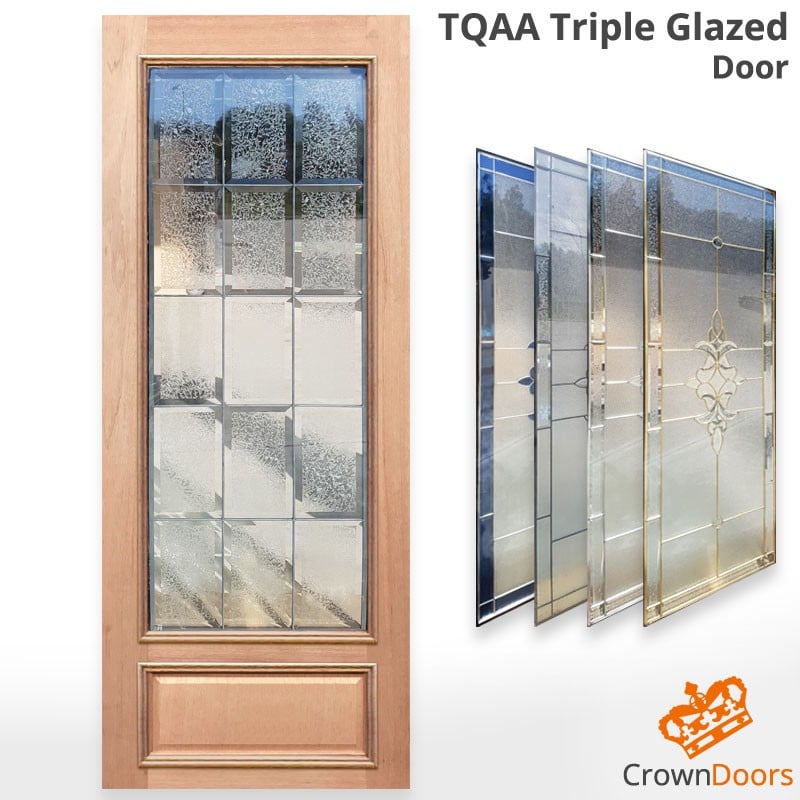 Triple Glazed TQAA Timber Entry Door
