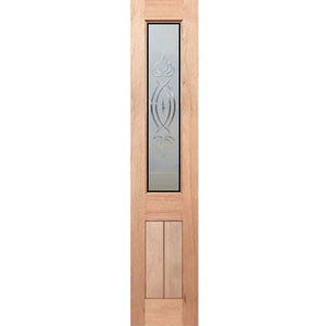 Traditional-VGroove SL Entrance Door - Multi-Colour Frost