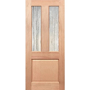 Minimalist Seadrift look in traditional door