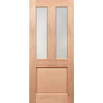 Traditional-1P with semi-opaque glass panel
