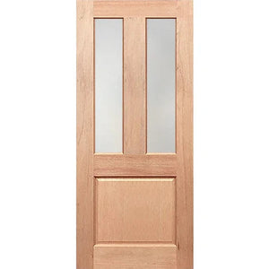 Traditional-1P Entrance Door - Double-Glazed Glass