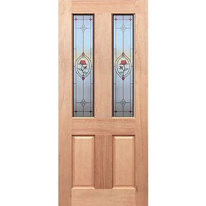 Traditional Entrance Door - Multi-Colour Frost