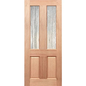Traditional Entrance Door - Decorative Glass