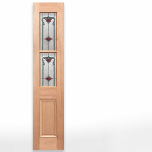 Victorian-2L SL Entrance Door - Multi-Colour Frost