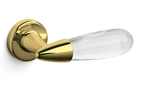 Olivari Aurora Lever Fixed B2B Set on Standard Round Rose
