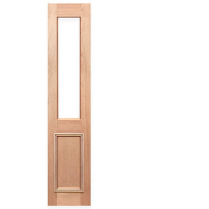 BAL12.5 Half French 1G2P SL Internal Door - Unglazed
