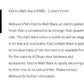 Text description of Electro Matt Black finish on a white background