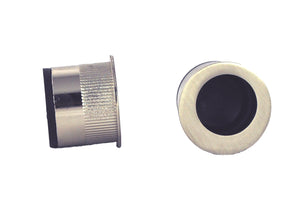 Nidus Fingerpull round brushed nickel