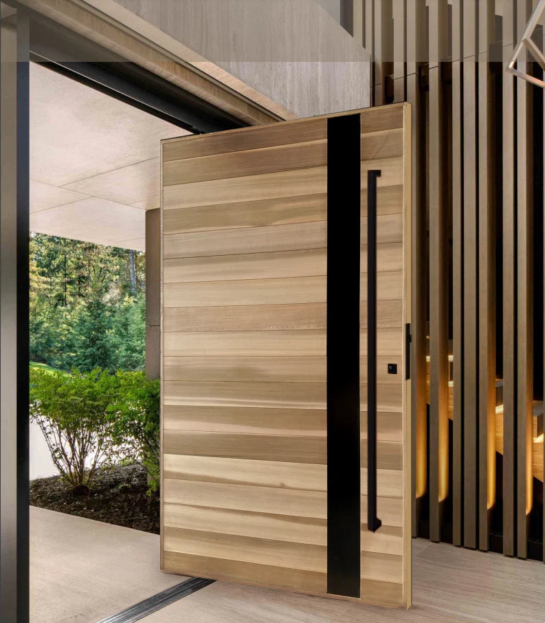 High-Quality Cedar Timber for Exterior Facades
