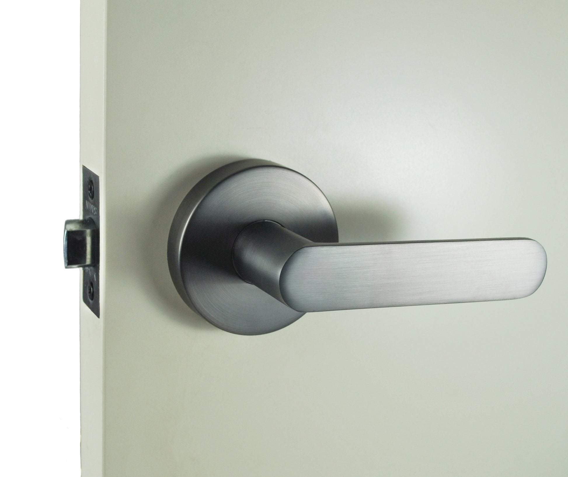 Nidus Spring Lever Passage Set  Visual Brushed Nickel