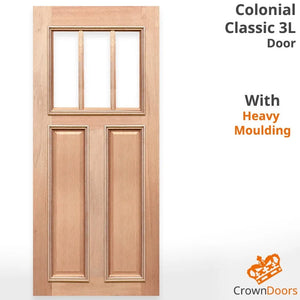 Colonial Classic-3L Internal Door - Unglazed
