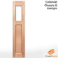 Colonial Classic-G SL Entrance Door - Toughened Glass
